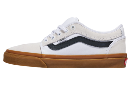 Vans Skate Chukka Low Sidestripe White / Gum