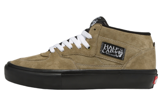 Vans Skate Half Cab Pig Suede Olive / Black