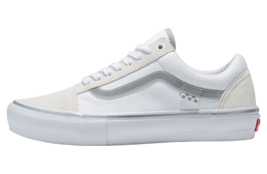 Vans Skate Old Skool Reflective True White