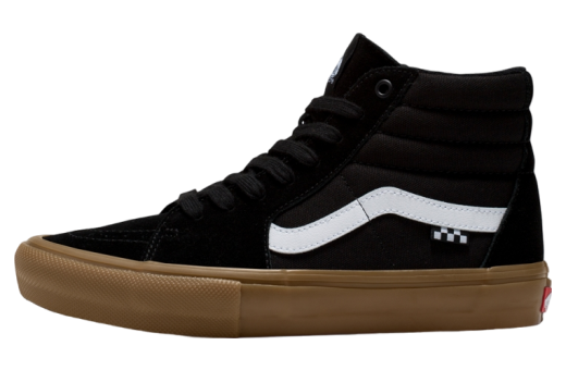 Vans Skate Sk8-hi Black / Gum Brown