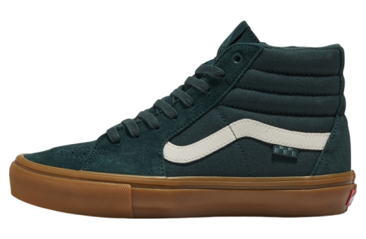 Vans Skate Sk8-hi Dark Green / Gum