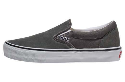 Vans Skate Slip-on Pewter Grey / White