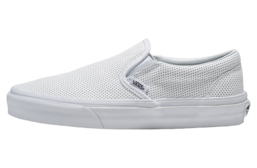 Vans Slip-on Perf Leather White