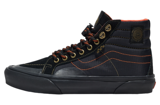 Vans X Spitfire Wheels Skate Sk8-hi Reissue Black / Flame