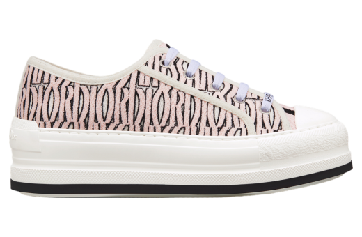 Walk n Dior Platform WMNS Embroidered Cotton / Pale Pink Miss Allover Motif