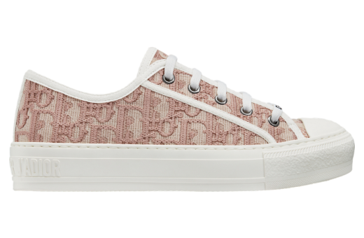 Walk n Dior WMNS Nude Oblique Embroidered Cotton