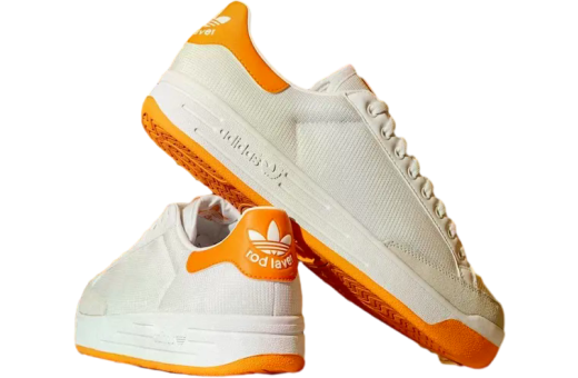 West Nyc x Adidas Rod Laver Footwear White / Orange
